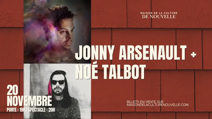 Jonny Arsenault et Noé Talbot