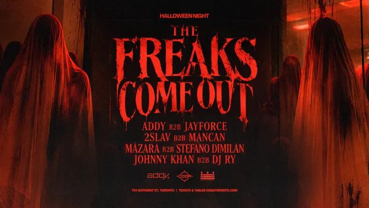 The Freaks Come Out x CODA - Halloween