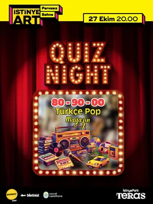 Quiz Night (Türkçe Pop & Magazin Olayları)