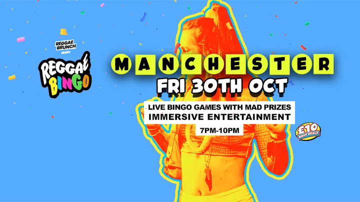 Reggae Bingo - Manchester - Fri 30th Oct