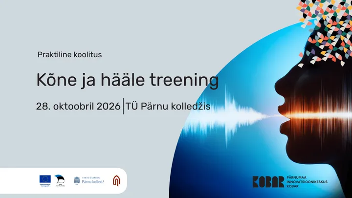 Praktiline koolitus "Kõne ja hääle treening"