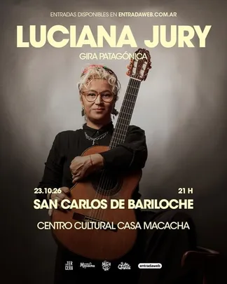 LUCIANA JURY GIRA PATAGONICA 2026 San Carlos de Bariloche