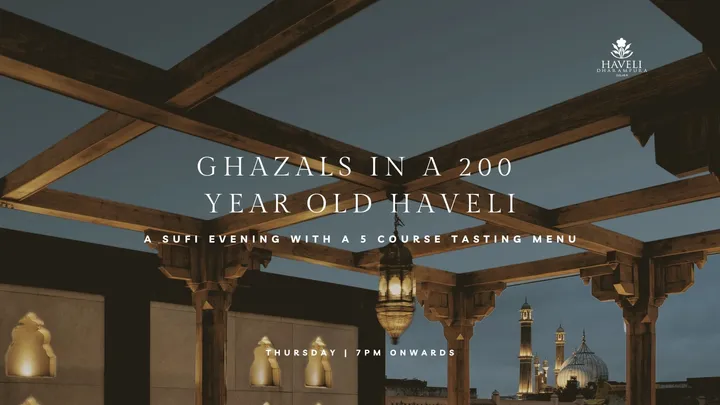 Ghazals in a 200-Year-Old Haveli with Dinner