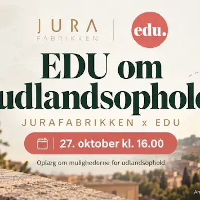 EDU oplæg om udlandsophold