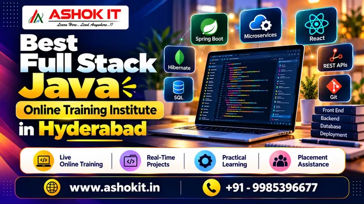 Best Full Stack Java Online Training Institute in Hyderabad