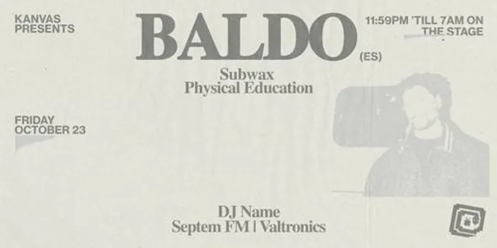 Baldo (ES) – Kanvas Presents