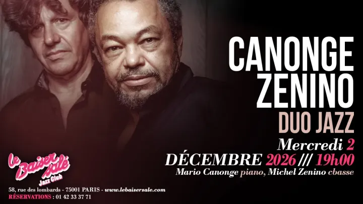MARIO CANONGE / MICHEL ZENINO • DUO JAZZ