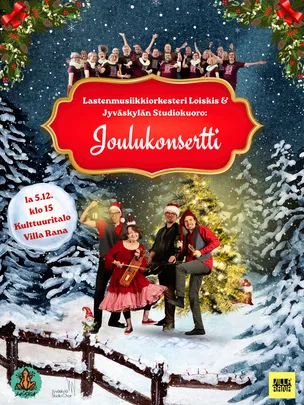 Lastenmusiikkiorkesteri Loiskis & Jyväskylän Studiokuoro: Joulukonsertti