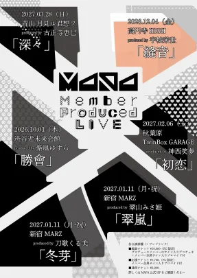 宇城茉世プロデュース公演「縫音」