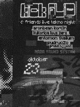 Kickflip & friends - live tekno night