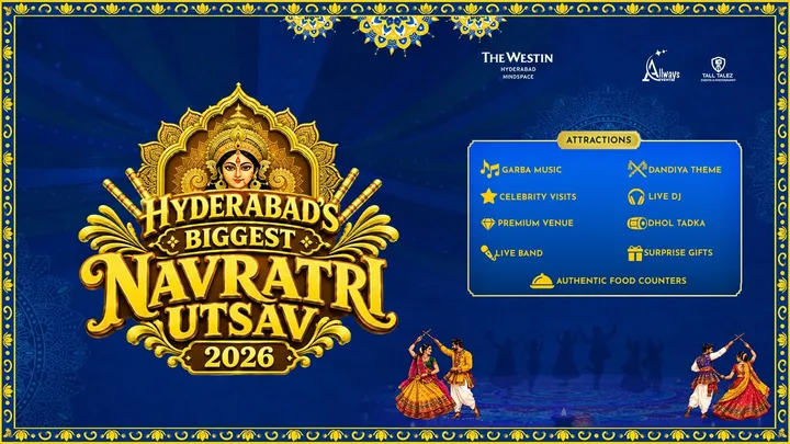 Hyderabad’s Biggest Navratri Utsav 2026
