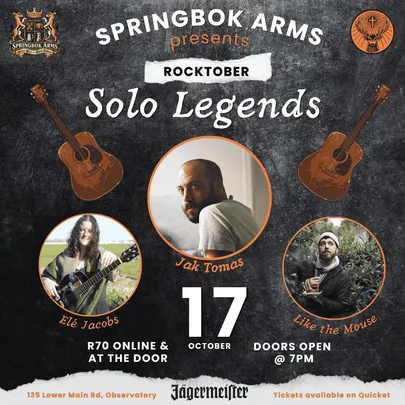 Rocktober: Solo Legends ft. Jak Tomas | Elé Jacobs | Like The Mouse