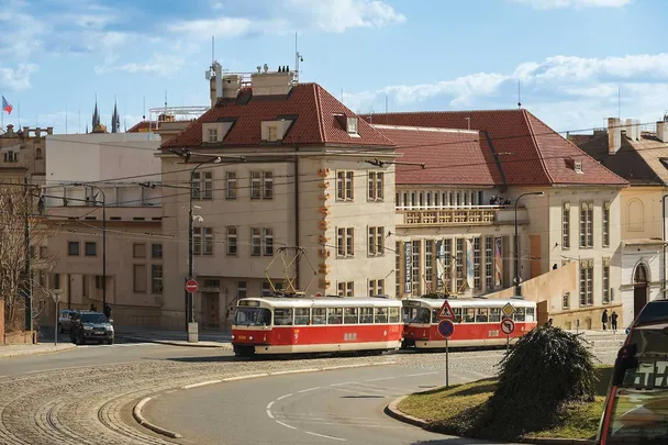 Vstup do Kunsthalle Praha