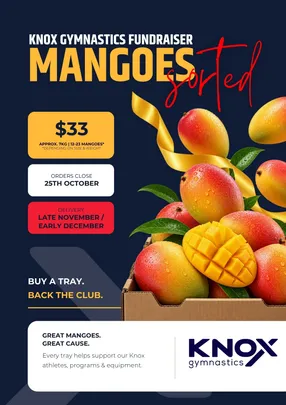 Knox Gymnastics Club - Mango Fundraiser