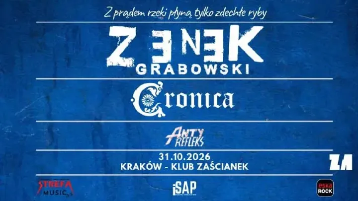 Zenek Grabowski - Z prądem rzeki płyną tylko zdechły ryby + Cronica, Chałtcore