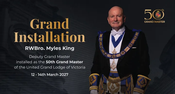 Freemasons Victoria: Grand Installation 2027