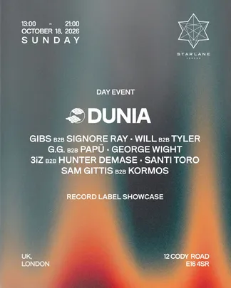 Dunia Day Event at Starlane