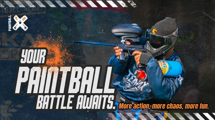Paintball Battle with Paintball X