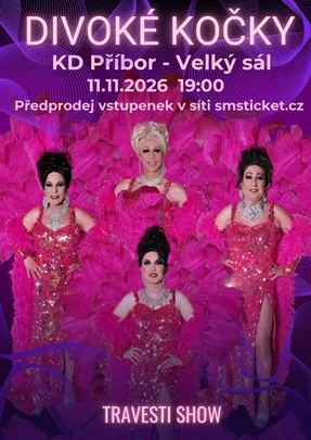 Travesti Divoké kočky v Příboře