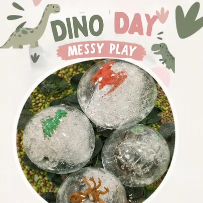 Dino Day Messy play morning