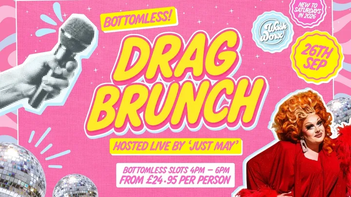 BOTTOMLESS DRAG BRUNCH 💋- JUST MAY