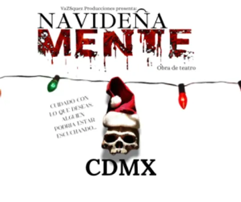 "Navideña-MENTE" en CDMX - Domingo diciembre 06, 19:00