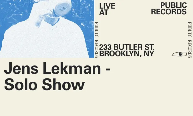 Jens Lekman - Solo Show