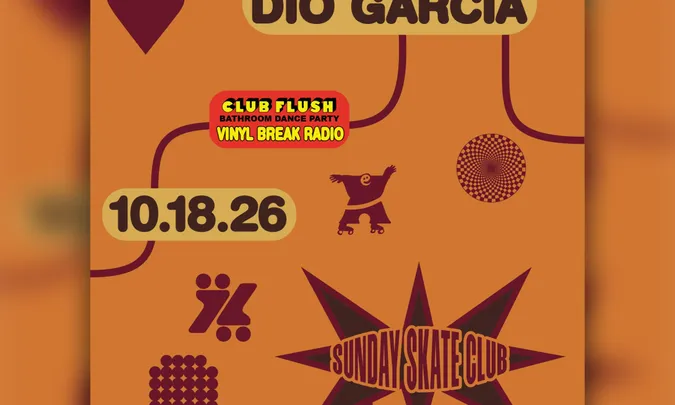 Sunday Skate Club: Back to the 90s edition feat. DJ Yoda (Live AV Set), Dio Garcia | Club Flush: Vinyl Break Radio (skate)