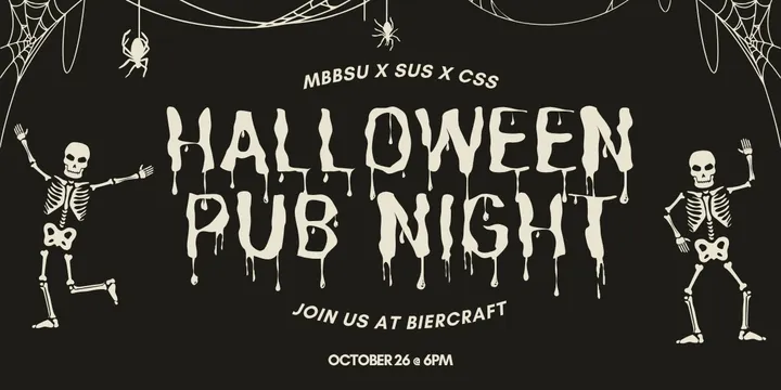 Halloween Pub Social - MBBSUxSUSxCSS
