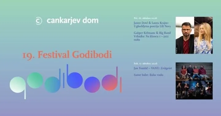 Festival Godibodi: Janez Dovč & Laura Krajnc + Gašper Kržmanc & Big Band Vrhnika