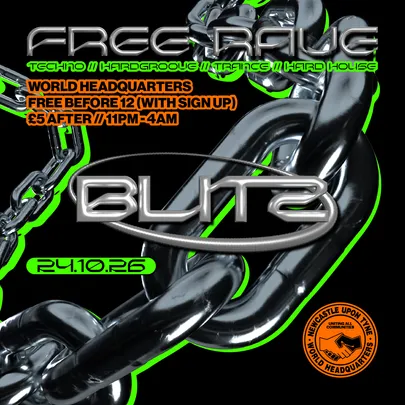 BLITZ - Techno/Hardgroove/Trance/Hard Dance - FREE RAVE