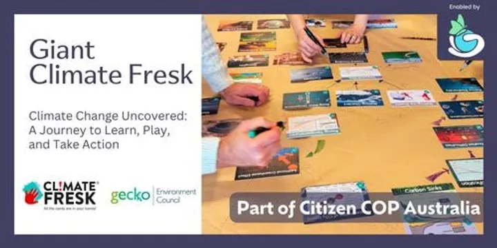 Giant Climate Fresk Gold Coast - Citizen COP 2026