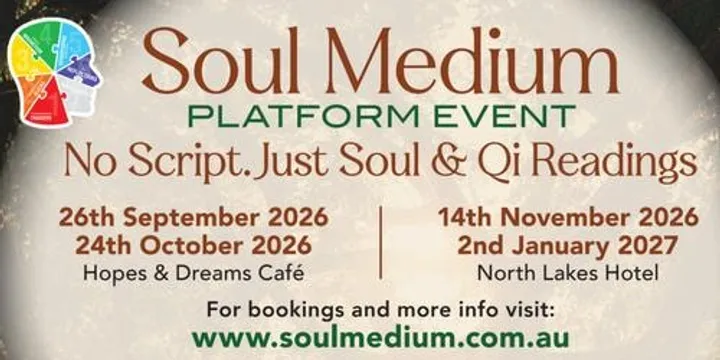 Soul Medium Platform Event- No Script. Just Soul & Qi Readings - JANUARY