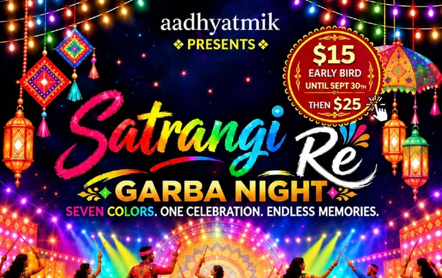 Satrangi Re Garba night 2026