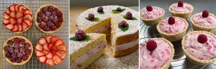 Summer baking with berries 2027