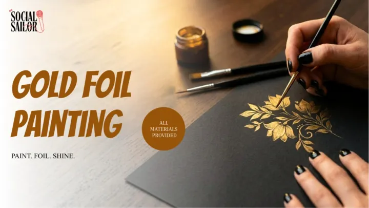 Gold Foil Art Date - Mumbai