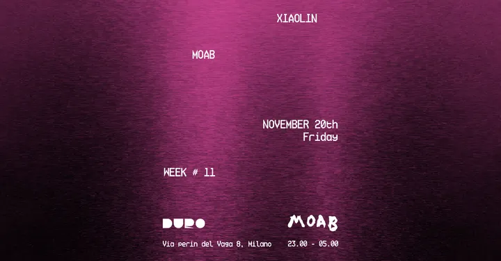 MOAB // Xiaolin