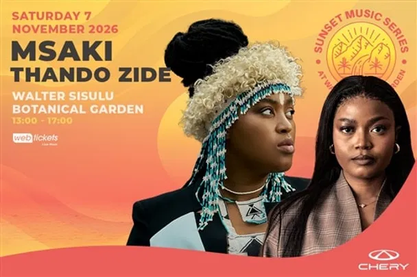 Sunset Music Series presents Msaki & Thando Zide