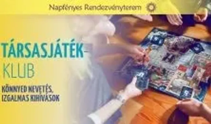 Társasjáték-klub - Játsszunk együtt!
