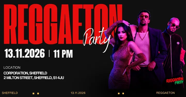 Reggaeton Party (Sheffield) November 2026