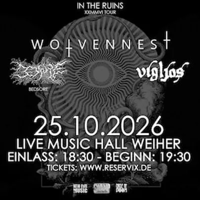 Wolvennest - IN THE RUINS XXMMVI TOUR