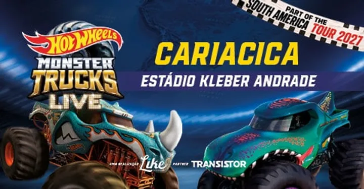 HOT WHEELS MONSTER TRUCKS LIVE - 2027 | CARIACICA - SESSÃO 11H30