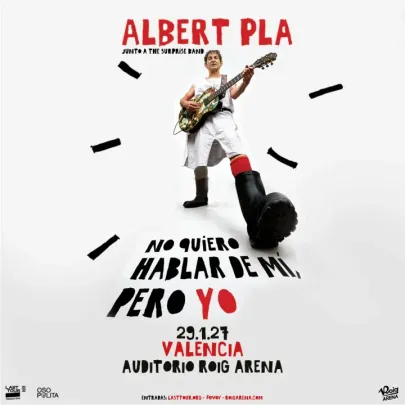 Albert Pla en Auditorio Roig Arena, Valencia 2027