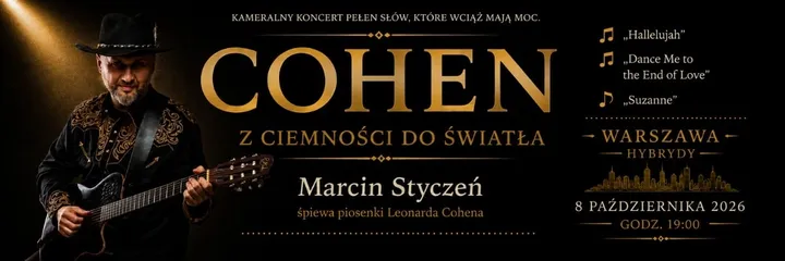 Marcin Styczeń - Cohen. Z ciemności do światła