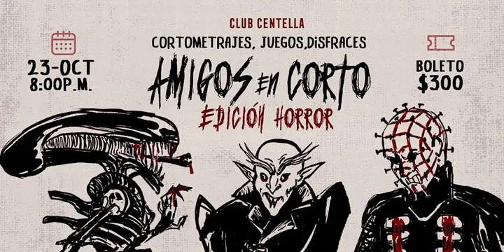 AMIGOS EN CORTO: EDICIÓN HORROR