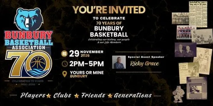 Bunbury Basketball Association 70th Anniversary Celebration