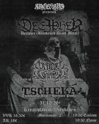 Decipher / Oracle of Worms / Tscheka