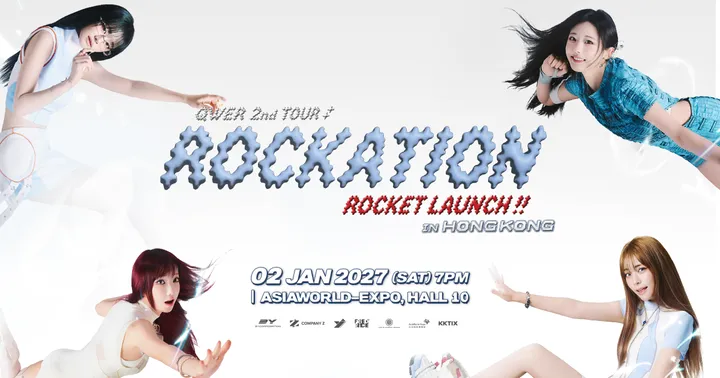 QWER 2nd TOUR <ROCKATION: ROCKET LAUNCH!!> IN HONG KONG