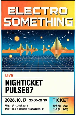 Electro Something 双团联演·电气发声 北京站