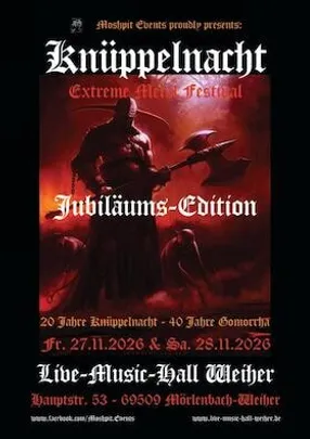 20 Jahre Knüppelnacht - 2.Tages-Ticket